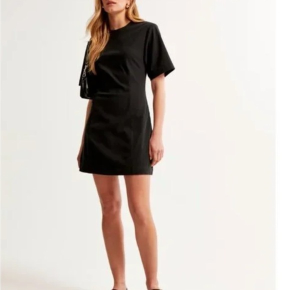 NWT A&F Stretch Tee Mini Dress l LP - Picture 2 of 6